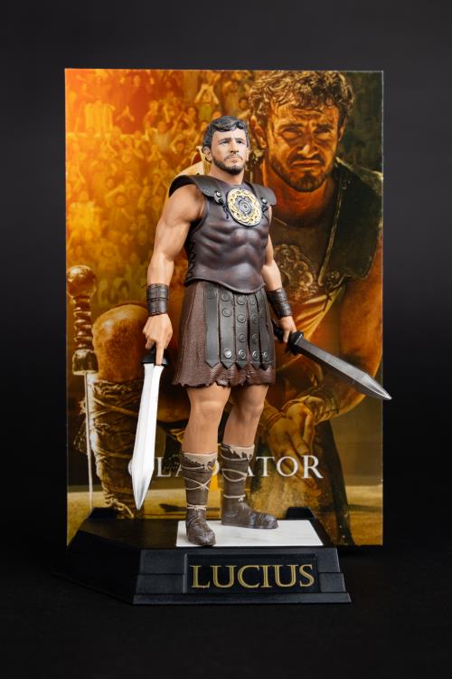 Gladiator II Movie Maniacs Lucius 6" Limited Edition Figure Gallery Image 3
