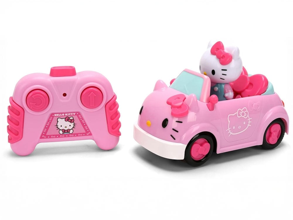 Sanrio Hello Kitty Pink Convertible 1/32 Scale R/C Vehicle