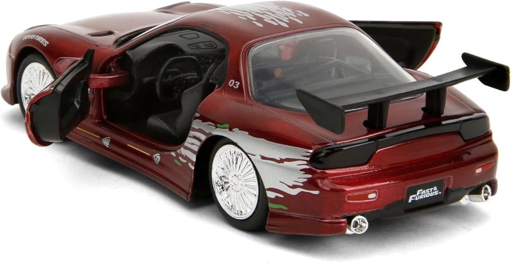【希少】FAST&FURIOUS 1993 Mazda RX-7 Fast & Furious Dom's 1993 Mazda RX-7 1/32 Die-Cast Model