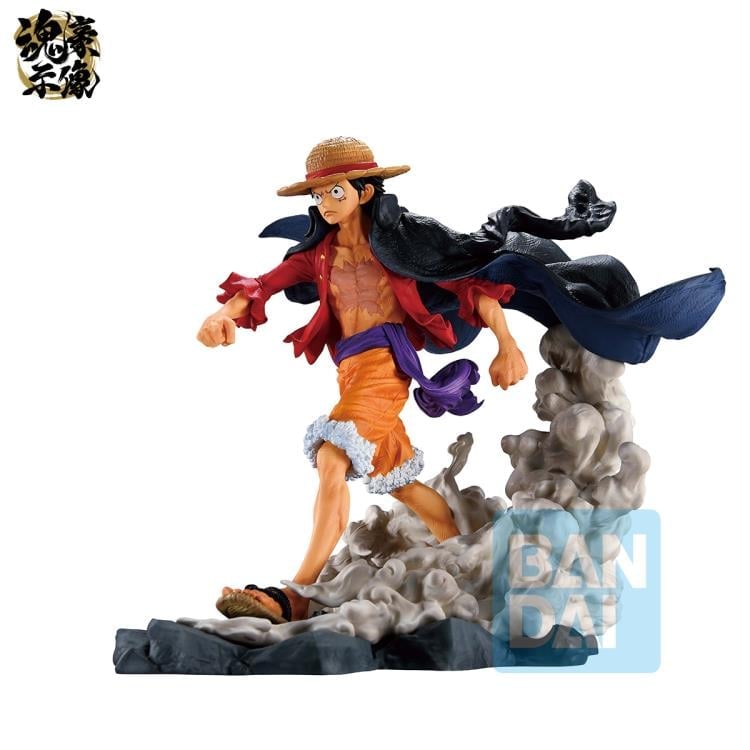 One Piece Soul Gorgeous Statue Ichibansho Monkey D. Luffy (Memories of Adventure and The Shipping Route The Future) Figure Gallery Image 4