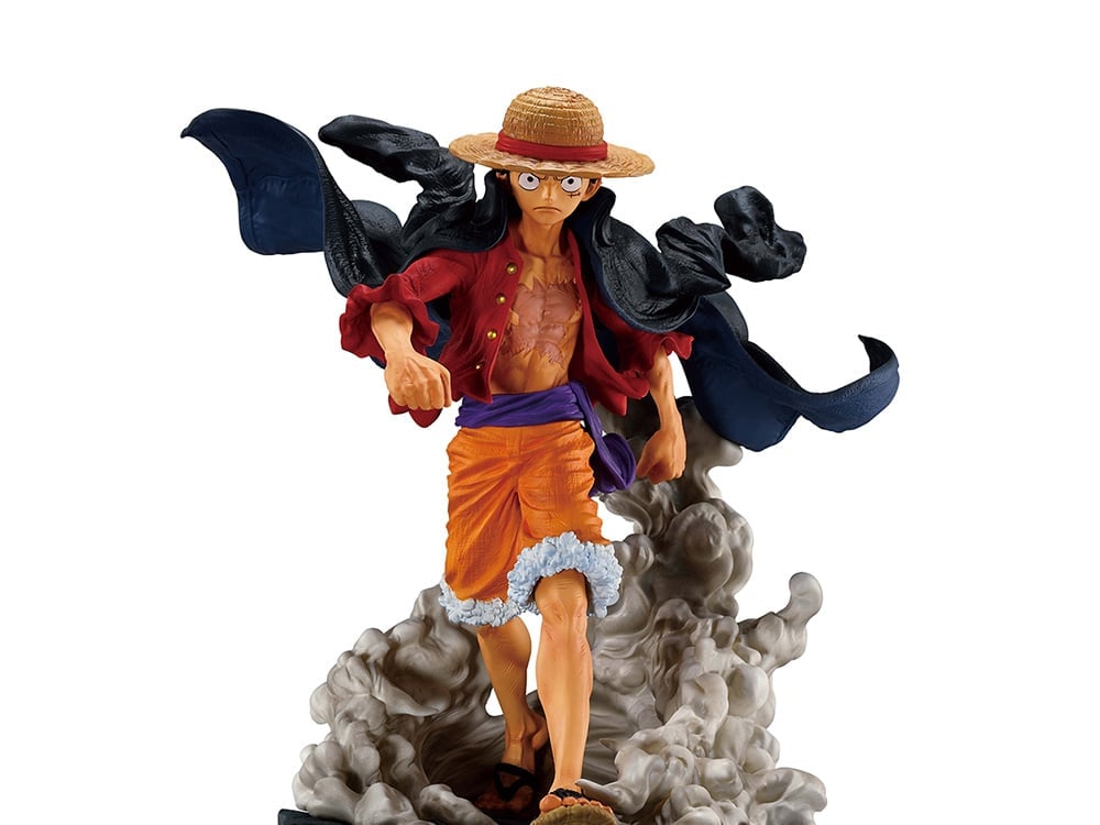 One Piece Soul Gorgeous Statue Ichibansho Monkey D. Luffy (Memories of Adventure and The Shipping Route The Future) Figure Gallery Image 1