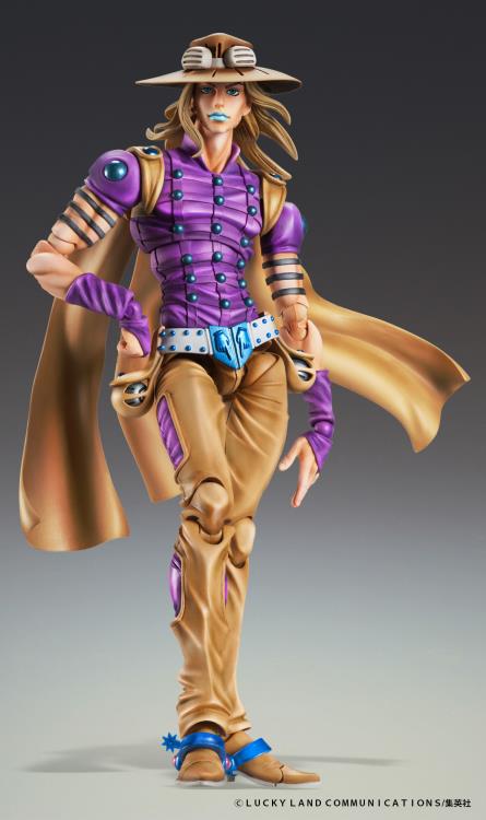 JoJo's Bizarre Adventure: Steel Ball Run Super Action Statue Gyro Zeppeli (Ver. 1.5) Action Figure Gallery Image 5