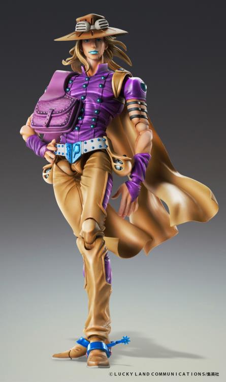 JoJo's Bizarre Adventure: Steel Ball Run Super Action Statue Gyro Zeppeli (Ver. 1.5) Action Figure Gallery Image 4