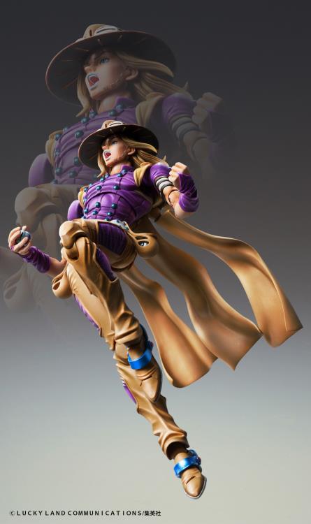 JoJo's Bizarre Adventure: Steel Ball Run Super Action Statue Gyro Zeppeli (Ver. 1.5) Action Figure Gallery Image 6