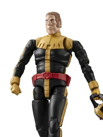 Mobile Suit Gundam G.M.G. Collection 14 Principality of Zeon Black Tri-Stars Ortega (Normal Suit Ver.) Action Figure Gallery Image 2