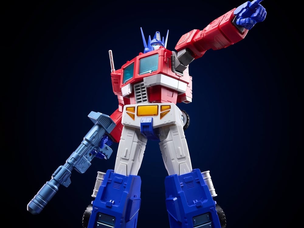 Transformers Alpha Action Mega Optimus Prime (Oversized Ver