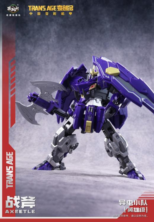 Trans Age Insect Squad Series TA-HCZ002 Axeetle Figure Gallery Image 4