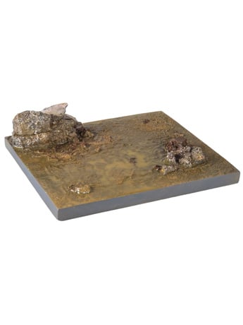 Ruins Combination Scene Modern Series Muddy Land Diorama Base Gallery Image 2