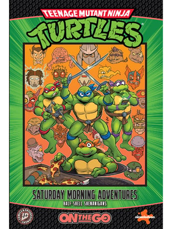 Teenage Mutant Ninja Turtles: Saturday Morning Adventures Half-Shell Shenanigans On The Go Compact Edition Gallery Image 2