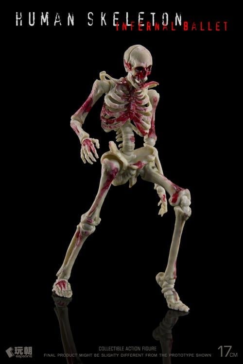 Human Skeleton Infernal Ballet (Bloodstain) 1/12 Scale Action Figure Gallery Image 3