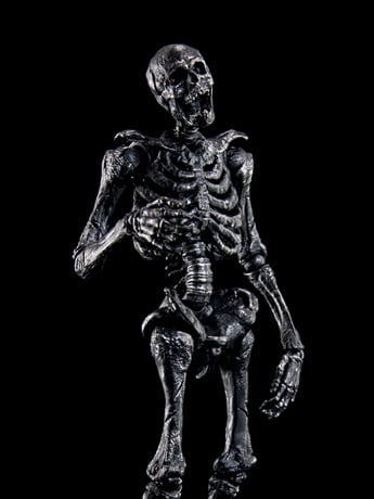 Human Skeleton Infernal Ballet (Black) 1/12 Scale Action Figure Gallery Image 2