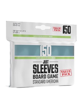 Just Sleeves Board Game Standard American Value Pack Card Sleeves (150) Case of 50 Packs Gallery Image 2