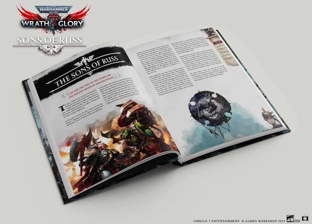 Warhammer 40,000 Role-Playing Game: Wrath & Glory, Sons of Russ (Standard Edition) Gallery Image 3