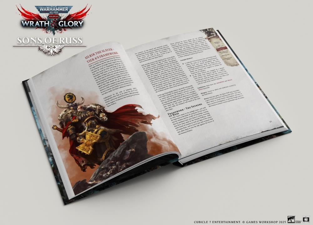 Warhammer 40,000 Role-Playing Game: Wrath & Glory, Sons of Russ (Standard Edition) Gallery Image 5