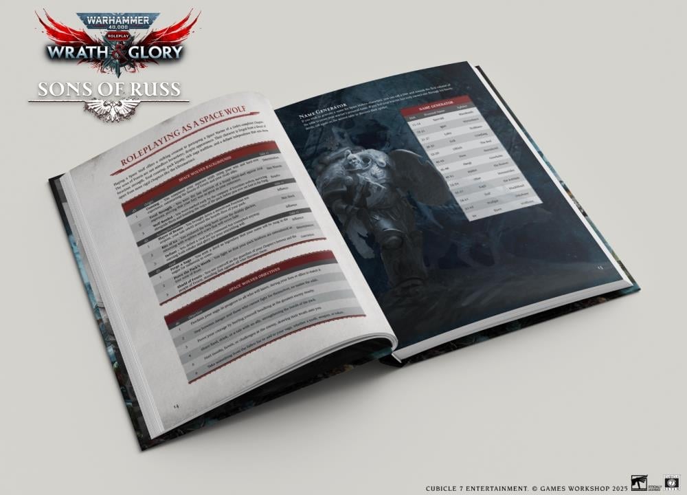 Warhammer 40,000 Role-Playing Game: Wrath & Glory, Sons of Russ (Standard Edition) Gallery Image 6