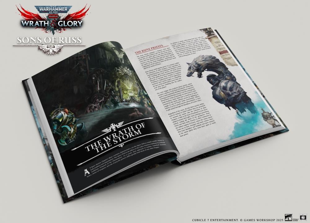 Warhammer 40,000 Role-Playing Game: Wrath & Glory, Sons of Russ (Standard Edition) Gallery Image 4