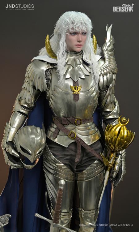 Berserk Hyperreal Griffith (Normal Ver.) 1/3 Scale Limited Edition Statue Gallery Image 12