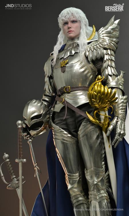 Berserk Hyperreal Griffith (Normal Ver.) 1/3 Scale Limited Edition Statue Gallery Image 11