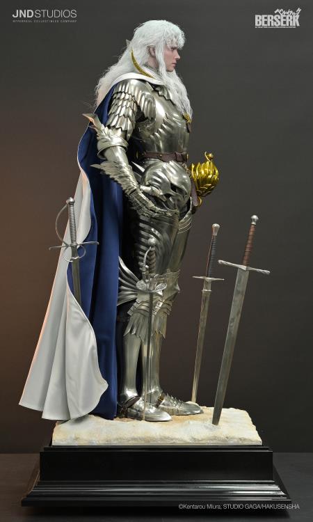 Berserk Hyperreal Griffith (Normal Ver.) 1/3 Scale Limited Edition Statue Gallery Image 6