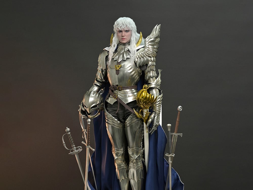 Berserk Hyperreal Griffith (Normal Ver.) 1/3 Scale Limited Edition Statue Gallery Image 1