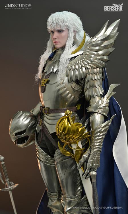 Berserk Hyperreal Griffith (Normal Ver.) 1/3 Scale Limited Edition Statue Gallery Image 16