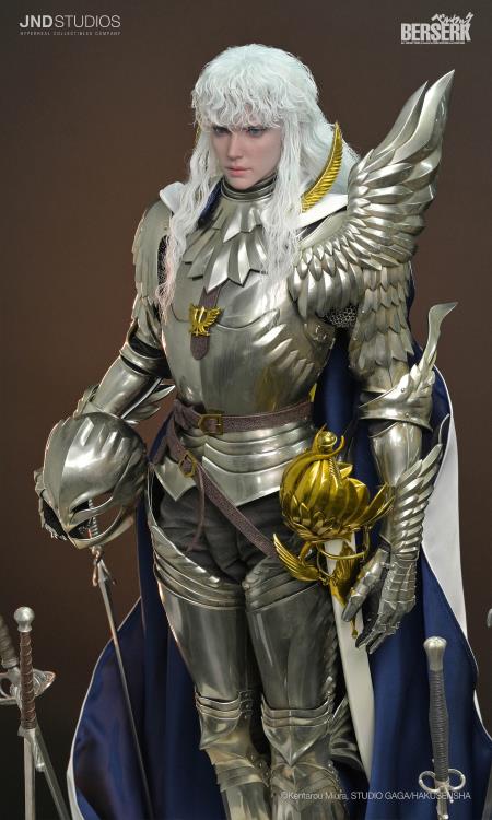 Berserk Hyperreal Griffith (Normal Ver.) 1/3 Scale Limited Edition Statue Gallery Image 14