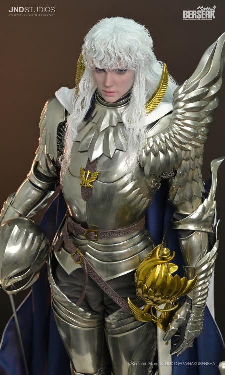 Berserk Hyperreal Griffith (Normal Ver.) 1/3 Scale Limited Edition Statue Gallery Image 18