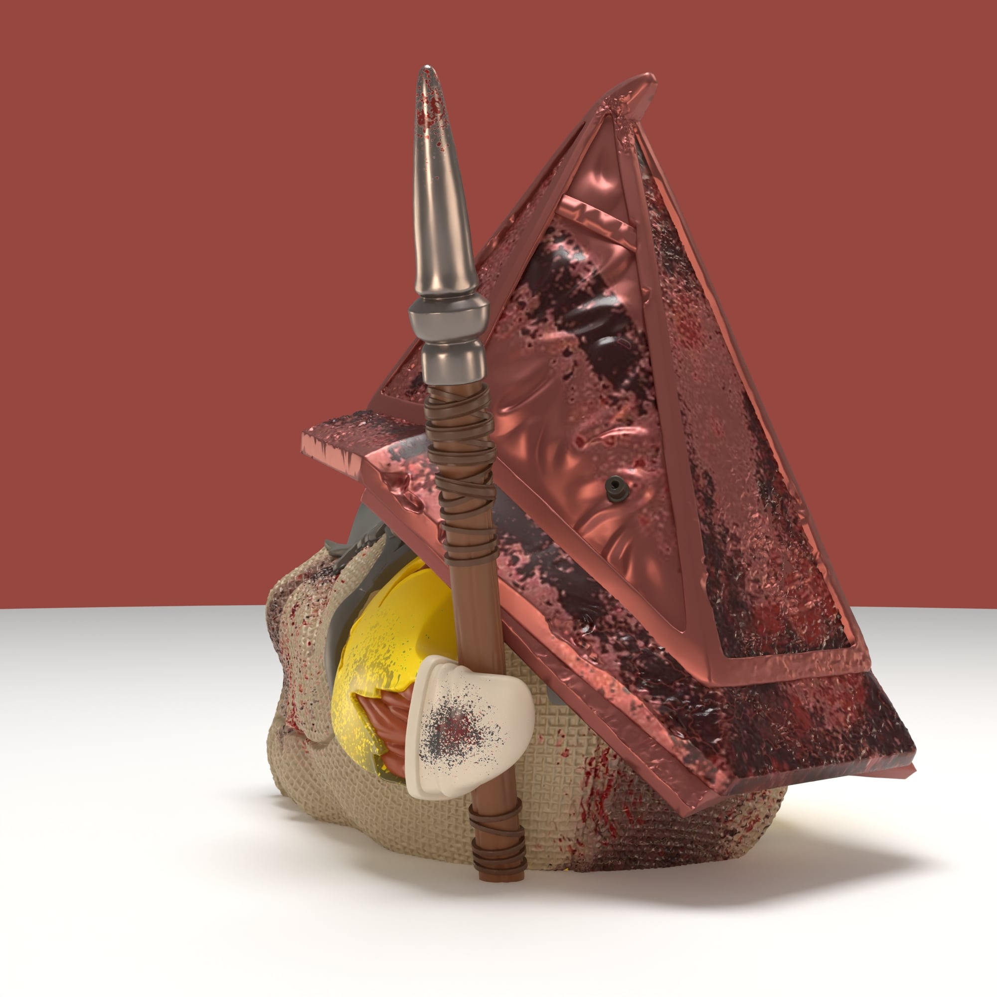 Silent Hill 2 TUBBZ Red Pyramid Thing Cosplaying Duck (Boxed Edition) Gallery Image 4