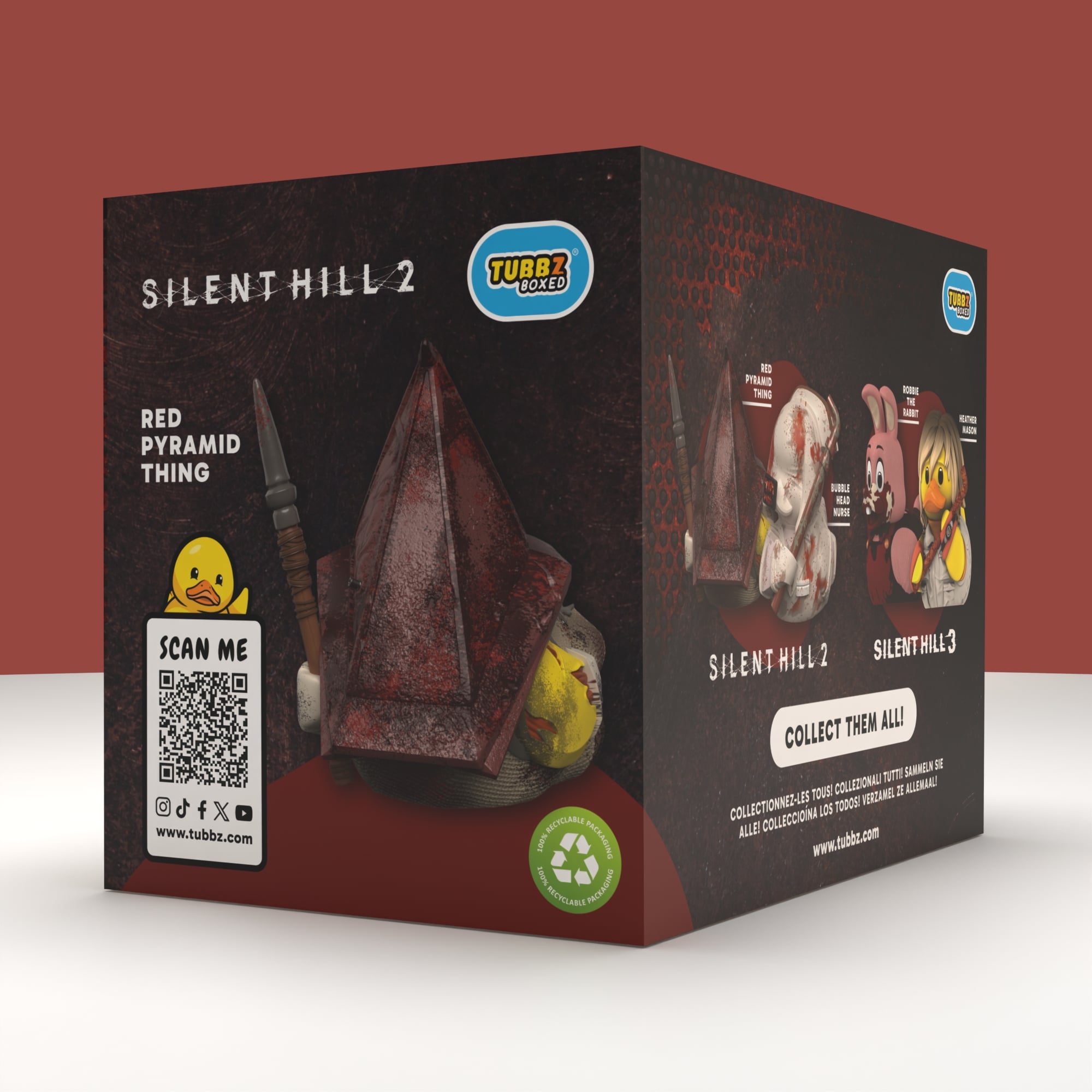 Silent Hill 2 TUBBZ Red Pyramid Thing Cosplaying Duck (Boxed Edition) Gallery Image 9