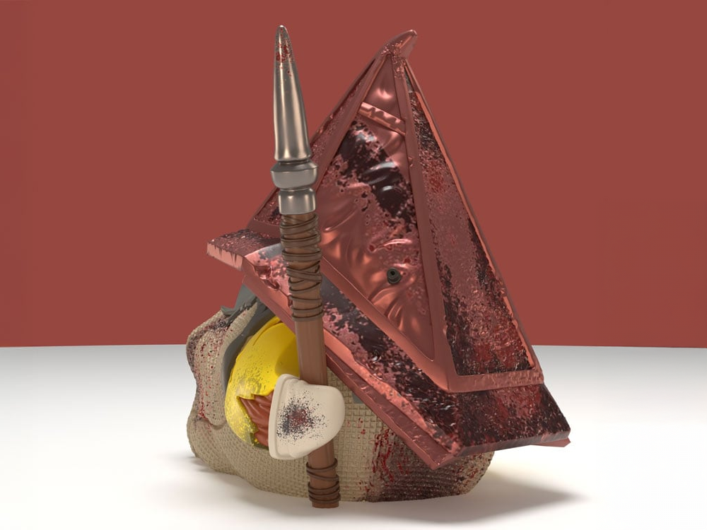 Silent Hill 2 TUBBZ Red Pyramid Thing Cosplaying Duck (Boxed Edition) Gallery Image 1