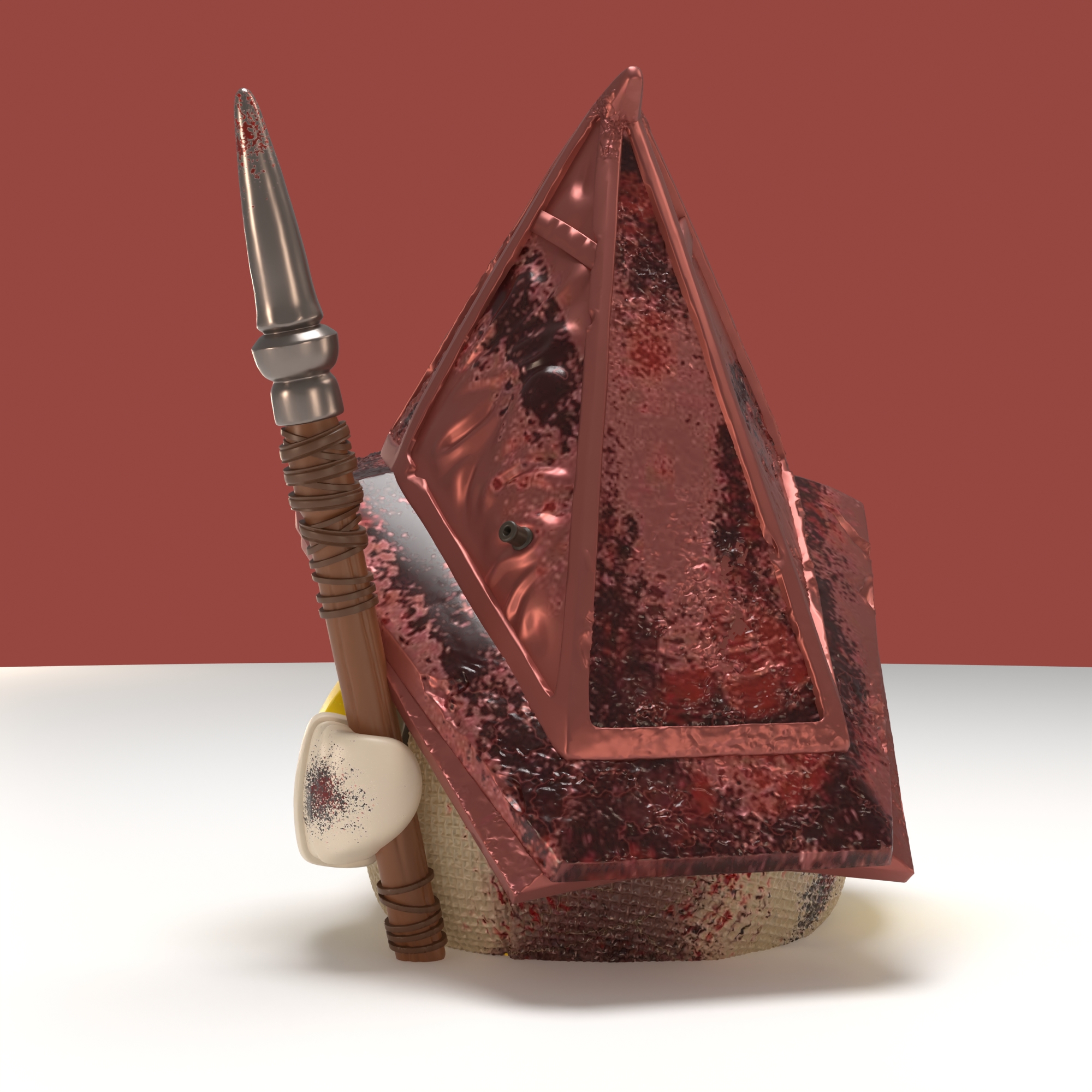 Silent Hill 2 TUBBZ Red Pyramid Thing Cosplaying Duck (Boxed Edition) Gallery Image 3