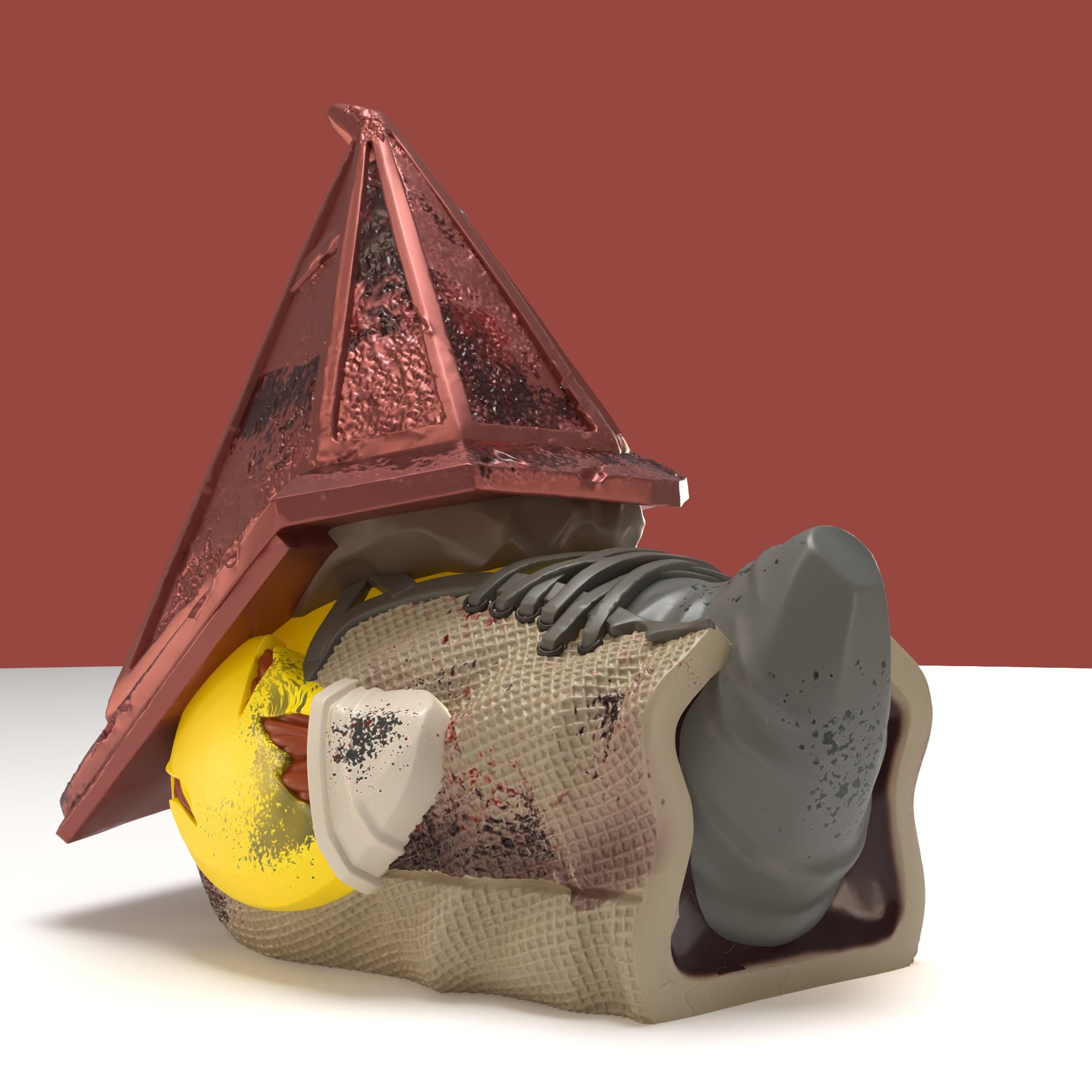 Silent Hill 2 TUBBZ Red Pyramid Thing Cosplaying Duck (Boxed Edition) Gallery Image 6