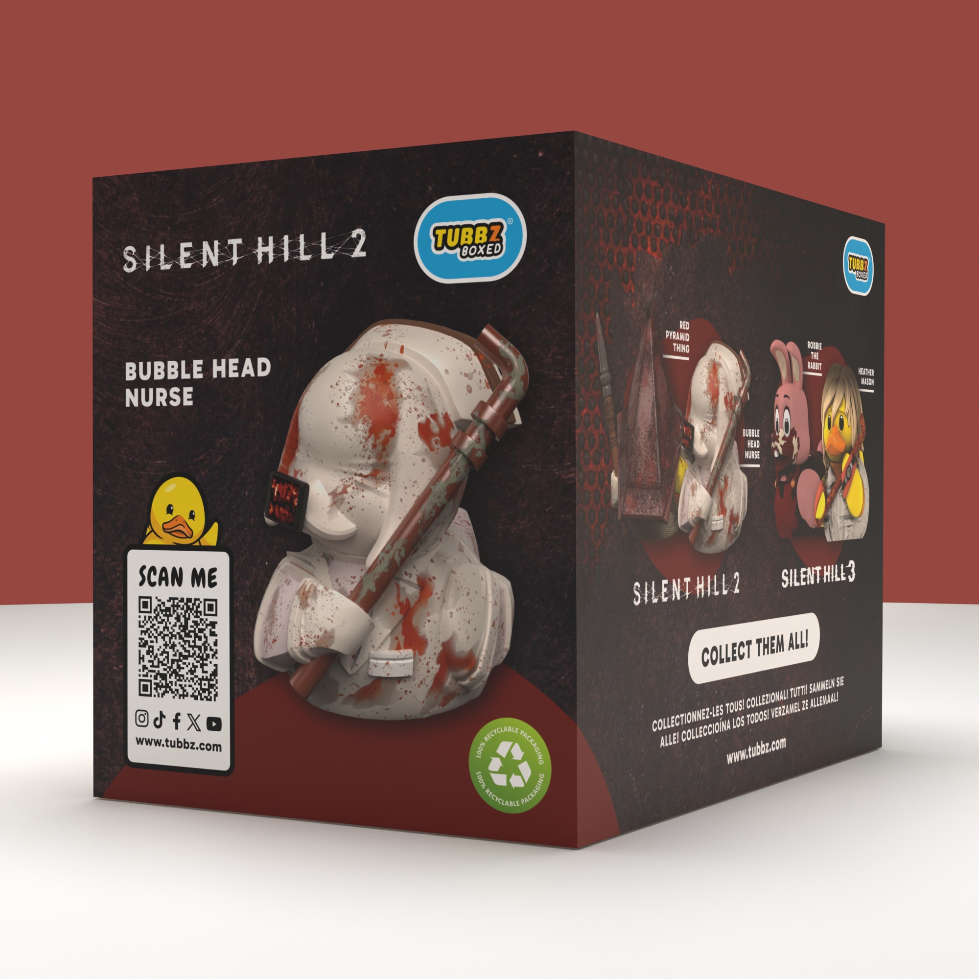 Silent Hill 2 TUBBZ Bubble Head Nurse Cosplaying Duck (Boxed Edition) Gallery Image 8