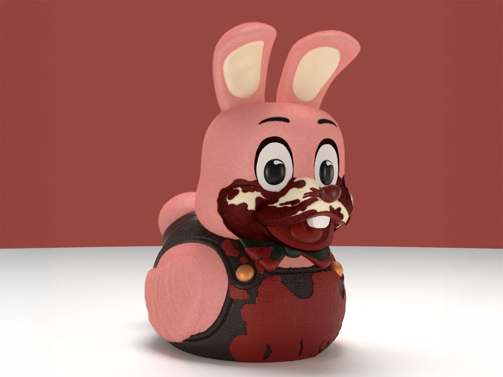 Silent Hill 3 Mini TUBBZ Robbie the Rabbit Cosplaying Duck Gallery Image 1