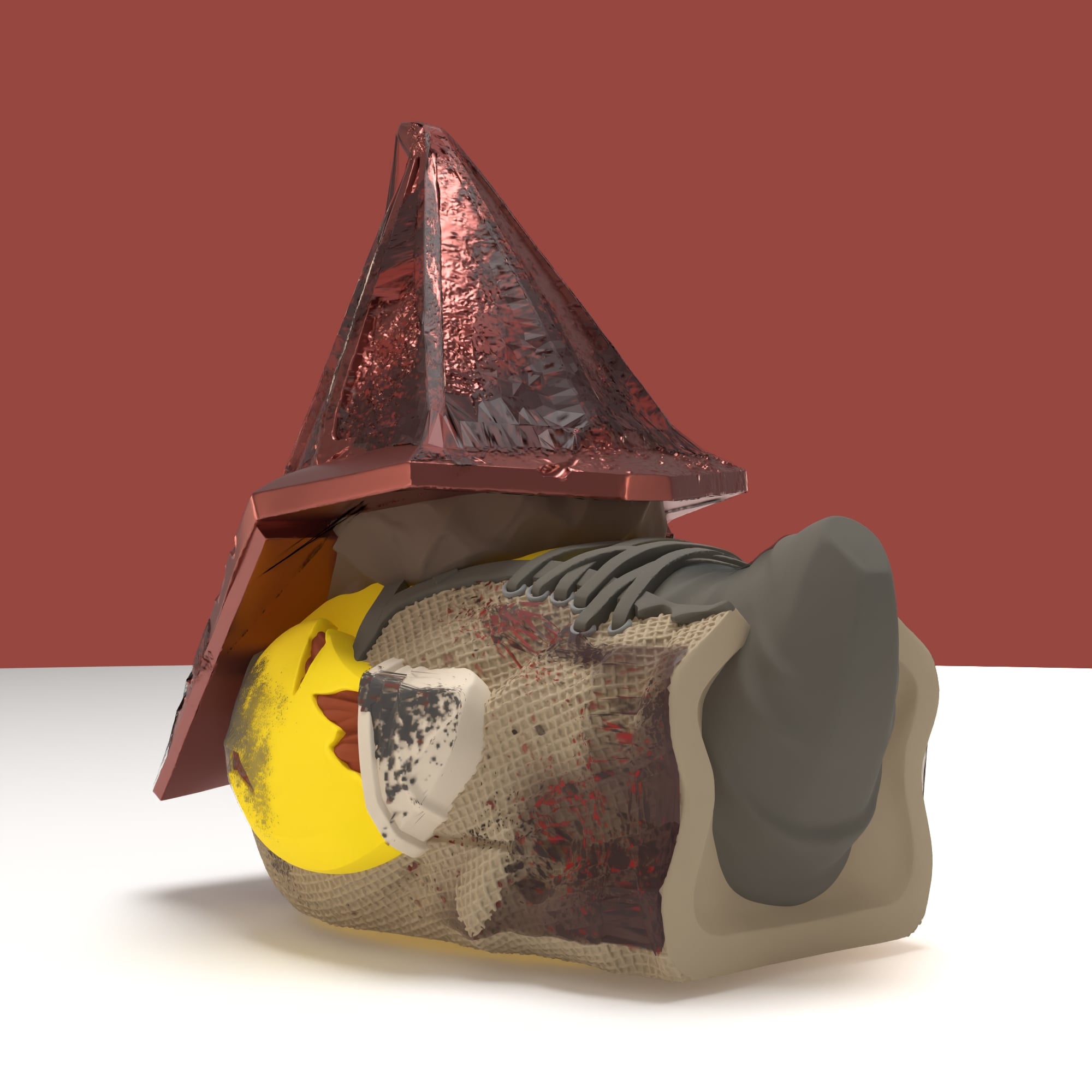 Silent Hill 2 Mini TUBBZ Red Pyramid Thing Cosplaying Duck Gallery Image 5