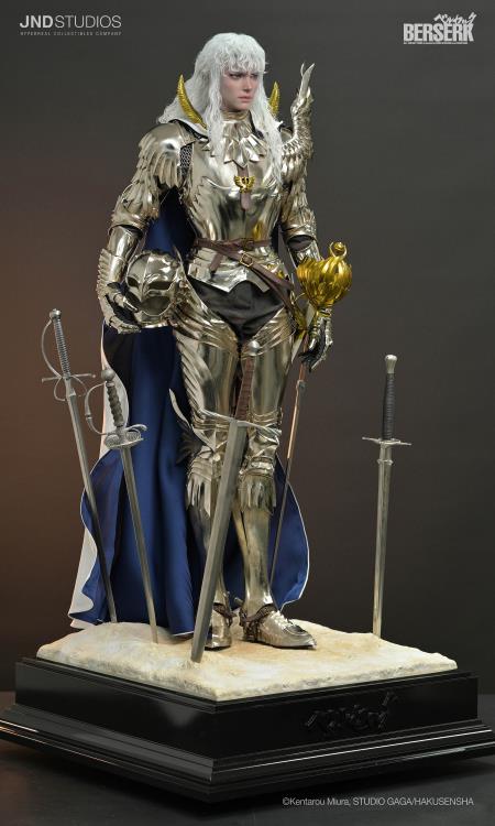 Berserk Hyperreal Griffith (Metal Armor Ver.) 1/3 Scale Limited Edition Statue Gallery Image 6