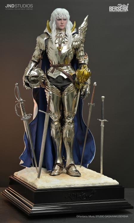 Berserk Hyperreal Griffith (Metal Armor Ver.) 1/3 Scale Limited Edition Statue Gallery Image 4