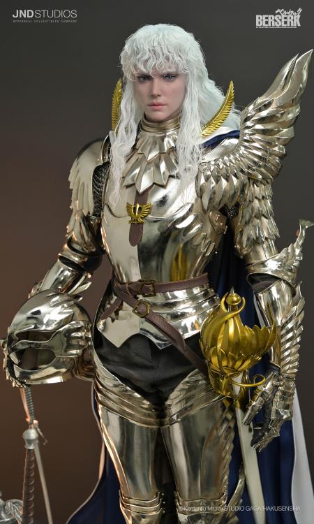 Berserk Hyperreal Griffith (Metal Armor Ver.) 1/3 Scale Limited Edition Statue Gallery Image 13