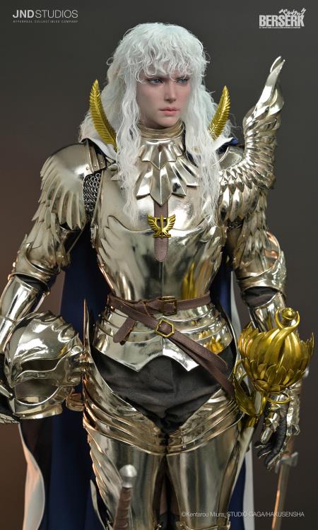 Berserk Hyperreal Griffith (Metal Armor Ver.) 1/3 Scale Limited Edition Statue Gallery Image 14