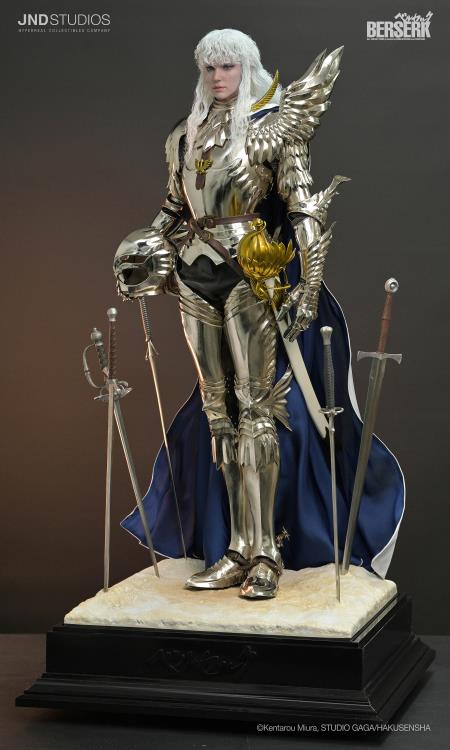 Berserk Hyperreal Griffith (Metal Armor Ver.) 1/3 Scale Limited Edition Statue Gallery Image 11