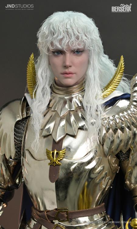 Berserk Hyperreal Griffith (Metal Armor Ver.) 1/3 Scale Limited Edition Statue Gallery Image 19