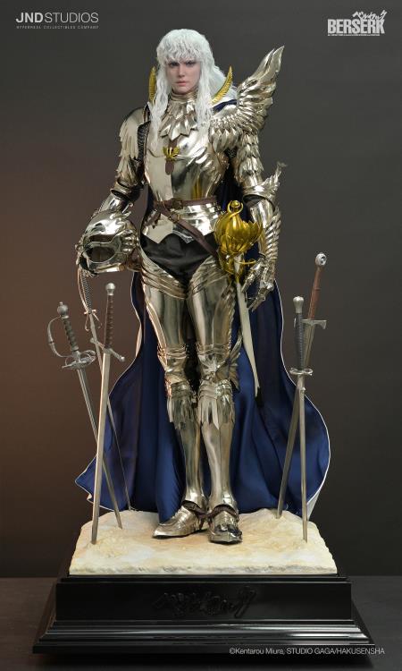 Berserk Hyperreal Griffith (Metal Armor Ver.) 1/3 Scale Limited Edition Statue Gallery Image 3