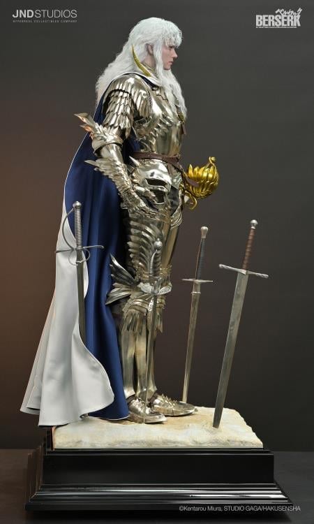 Berserk Hyperreal Griffith (Metal Armor Ver.) 1/3 Scale Limited Edition Statue Gallery Image 7