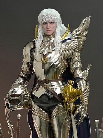 Berserk Hyperreal Griffith (Metal Armor Ver.) 1/3 Scale Limited Edition Statue Gallery Image 2