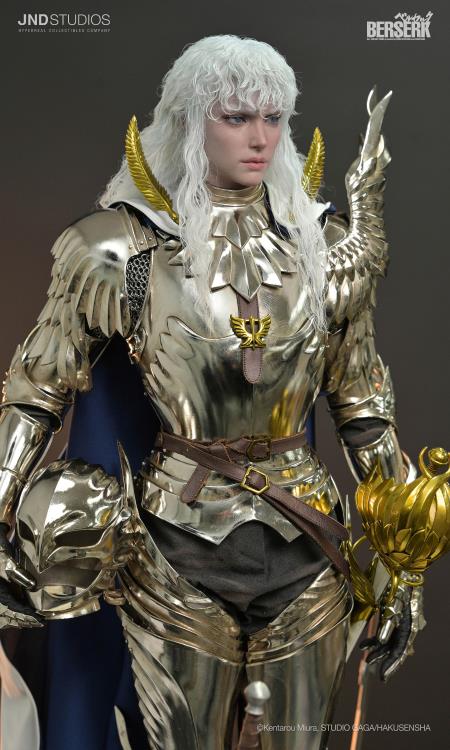 Berserk Hyperreal Griffith (Metal Armor Ver.) 1/3 Scale Limited Edition Statue Gallery Image 15
