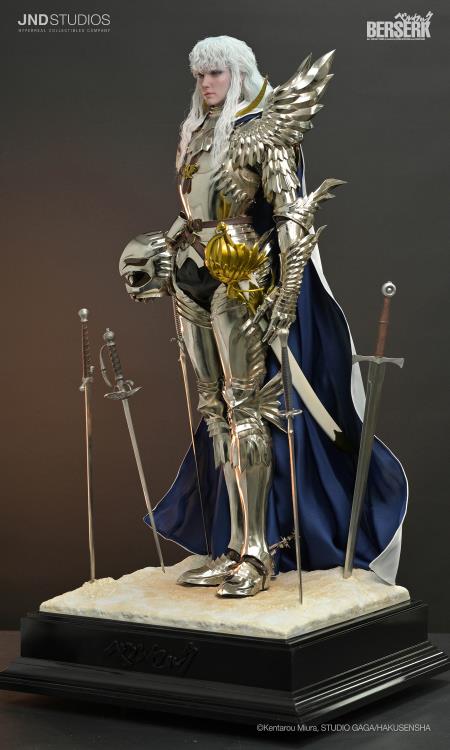 Berserk Hyperreal Griffith (Metal Armor Ver.) 1/3 Scale Limited Edition Statue Gallery Image 9