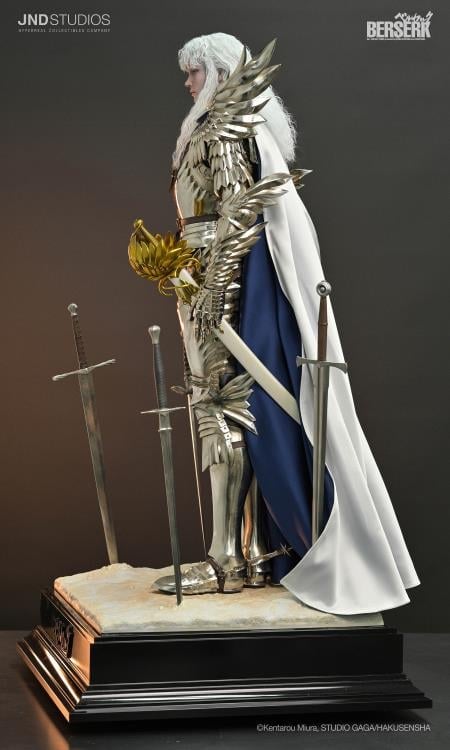 Berserk Hyperreal Griffith (Metal Armor Ver.) 1/3 Scale Limited Edition Statue Gallery Image 10