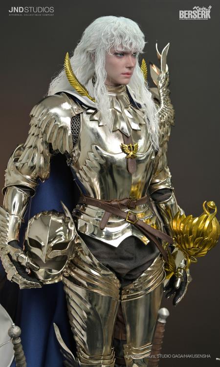 Berserk Hyperreal Griffith (Metal Armor Ver.) 1/3 Scale Limited Edition Statue Gallery Image 16