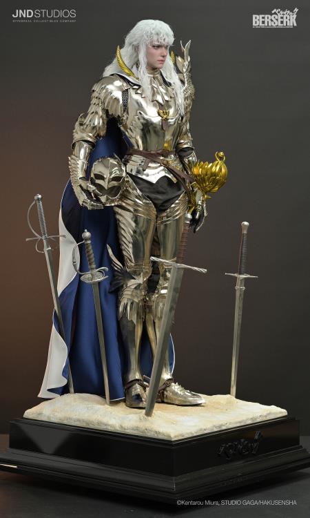 Berserk Hyperreal Griffith (Metal Armor Ver.) 1/3 Scale Limited Edition Statue Gallery Image 5