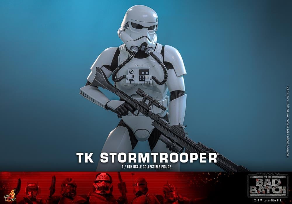 Star Wars: The Bad Batch TMS175 TK Stormtrooper 1/6th Scale Collectible Figure Gallery Image 10